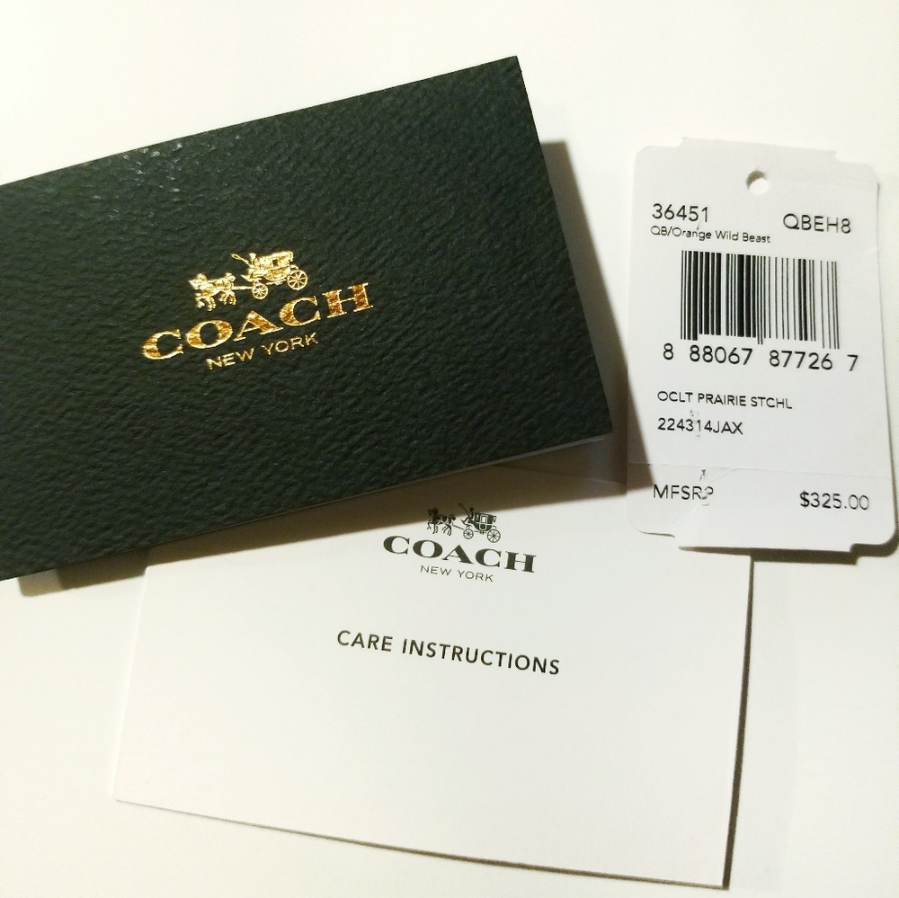 Limited Edition Coach X Baseman in Ocelot Prairie - Picture 6 of 8